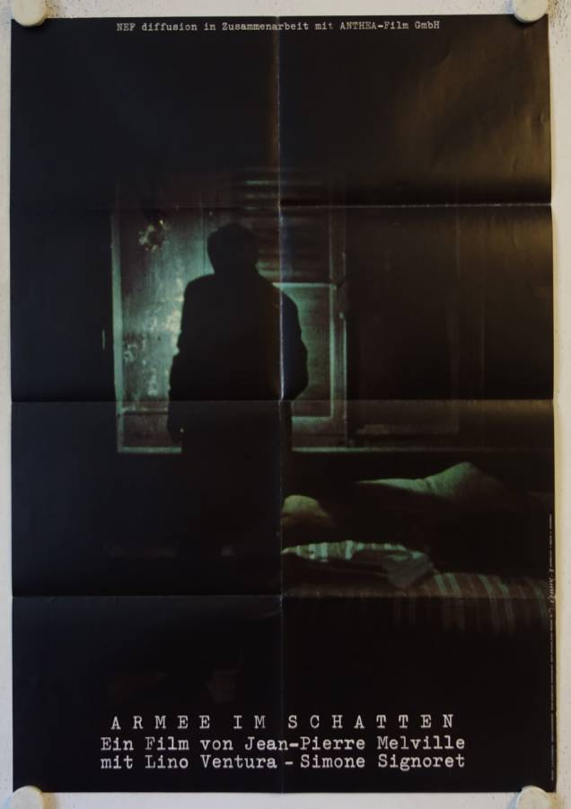 Larmee des ombres - Army of Shadows original release german movie poster